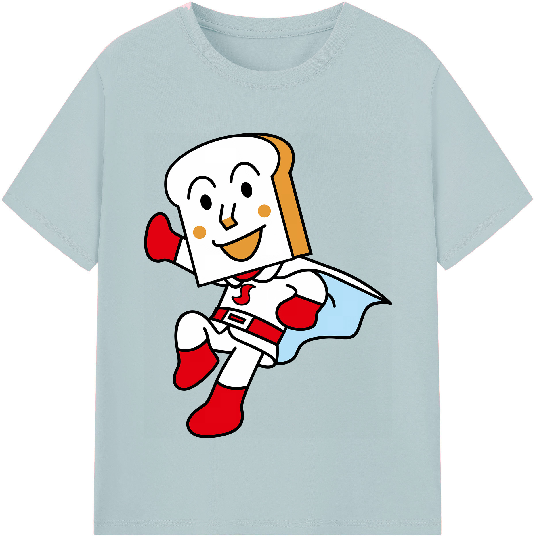 （画像用） アンパンマン Anpanman 綿100％半袖Tシャツ（フロントプリント）